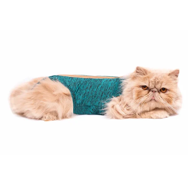ROUPA PÓS-CIRÚRGICA COM VELCRO EXCLUSIVA PARA GATOS